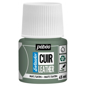 ΧΡΩΜΑ ΓΙΑ ΔΕΡΜΑΤΑ  MATCHA GREEN SETACOLOR LEATHER  45ML
