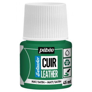 ΧΡΩΜΑ ΓΙΑ ΔΕΡΜΑΤΑ CACTUS GREEN SETACOLOR LEATHER  45ML