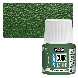 ΧΡΩΜΑ ΓΙΑ ΔΕΡΜΑΤΑ ΠΡΑΣΙΝΟ ΧΑΚΙ SETACOLOR LEATHER  45ML