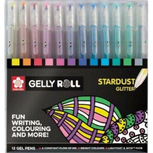 ΣΕΤ ΣΤΥΛΟ GELLY ROLL STARDUST 12 ΧΡΩΜΑΤΑ