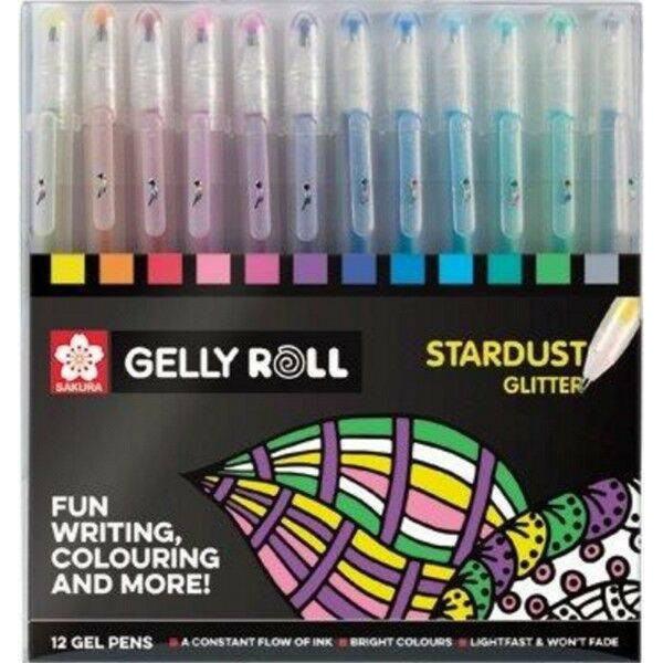 ΣΕΤ ΣΤΥΛΟ GELLY ROLL STARDUST 12 ΧΡΩΜΑΤΑ