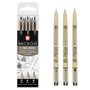 ΣΕΤ ΜΑΡΚΑΔΟΡOI SAKURA PIGMA MICRON 3ΤΕΜ (02-04-08) ΣΕΤ ΜΑΡΚΑΔΟΡOI SAKURA PIGMA MICRON 3ΤΕΜ (02-04-08)