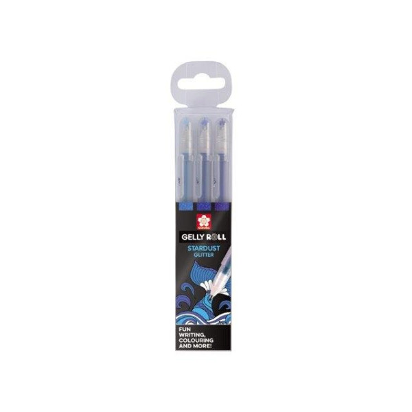 ΣΕΤ ΣΤΥΛΟ GELLY ROLL STARDUST "Ocean" 3 ΧΡΩΜΑΤΑ