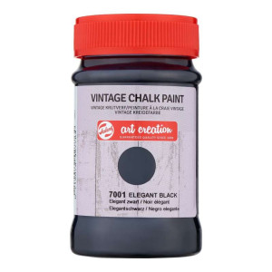 ΧΡΩΜΑ ΚΙΜΩΛΙΑΣ VINTAGE 100ML 7001 ELEGANT BLACK A/C
