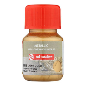 ΧΡΩΜΑ ΜΕΤΑΛΛΙΚΟ A/C 30ML 8001 LIGHT GOLD