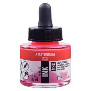 ΜΕΛΑΝΙ INK AMSTERDAM 30ml 384 REFLEX ROSE