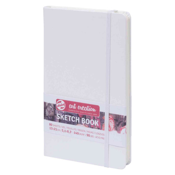 ΜΠΛΟΚ ΣΧΕΔΙΟΥ 13x21 White ΜΕ ΛΑΣΤΙΧΟ ART CREATION 140g 80 ΦΥΛΛΑ