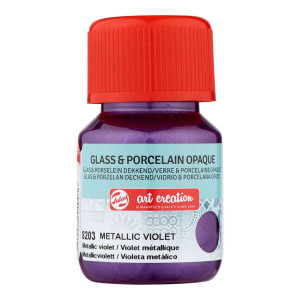 ΧΡΩΜΑ ΓΙΑ ΓΥΑΛΙ & ΠΟΡΣΕΛΑΝΗ ART CREATION OPAQUE 30ML 8203 METALLIC VIOLET ΧΡΩΜΑ ΓΙΑ ΓΥΑΛΙ & ΠΟΡΣΕΛΑΝΗ ART CREATION OPAQUE 30ML 8203 METALLIC VIOLET