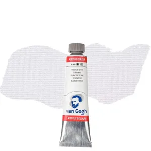ΑΚΡΥΛΙΚΟ VAN GOGH 40ml 105 Titanium White ΑΚΡΥΛΙΚΟ VAN GOGH 40ml 105 Titanium White