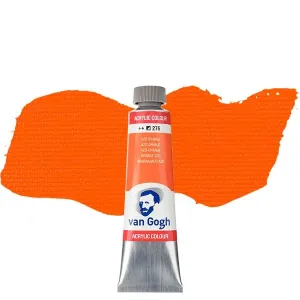 ΑΚΡΥΛΙΚΟ VAN GOGH 40ml 276 Azo Orange ΑΚΡΥΛΙΚΟ VAN GOGH 40ml 276 Azo Orange