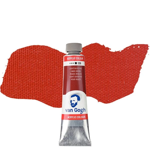 ΑΚΡΥΛΙΚΟ VAN GOGH 40ml 339 Light Oxide Red