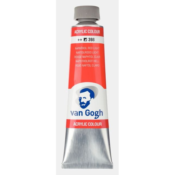 ΑΚΡΥΛΙΚΟ VAN GOGH 40ml 398 Naphthol Red Light