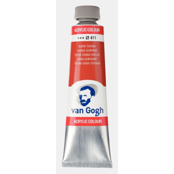 ΑΚΡΥΛΙΚΟ VAN GOGH 40ml 411 Burnt Sienna