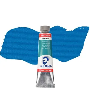 ΑΚΡΥΛΙΚΟ VAN GOGH 40ml 522 Turquoise Blue ΑΚΡΥΛΙΚΟ VAN GOGH 40ml 522 Turquoise Blue