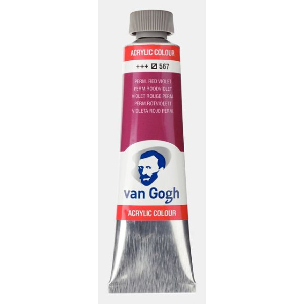 ΑΚΡΥΛΙΚΟ VAN GOGH 40ml 567 Permanent Red Violet