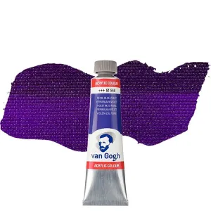 ΑΚΡΥΛΙΚΟ VAN GOGH 40ml 568 Permanent Blue Violet ΑΚΡΥΛΙΚΟ VAN GOGH 40ml 568 Permanent Blue Violet