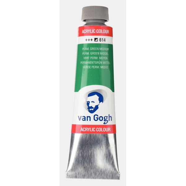 ΑΚΡΥΛΙΚΟ VAN GOGH 40ml 614 Permanent Green Medium