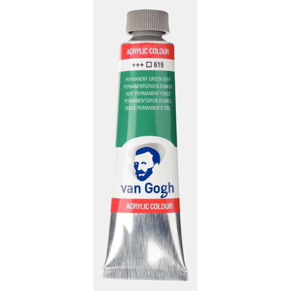 ΑΚΡΥΛΙΚΟ VAN GOGH 40ml 619 Permanent Green Deep