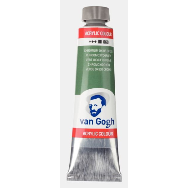 ΑΚΡΥΛΙΚΟ VAN GOGH 40ml 668 Chromium Oxide Green