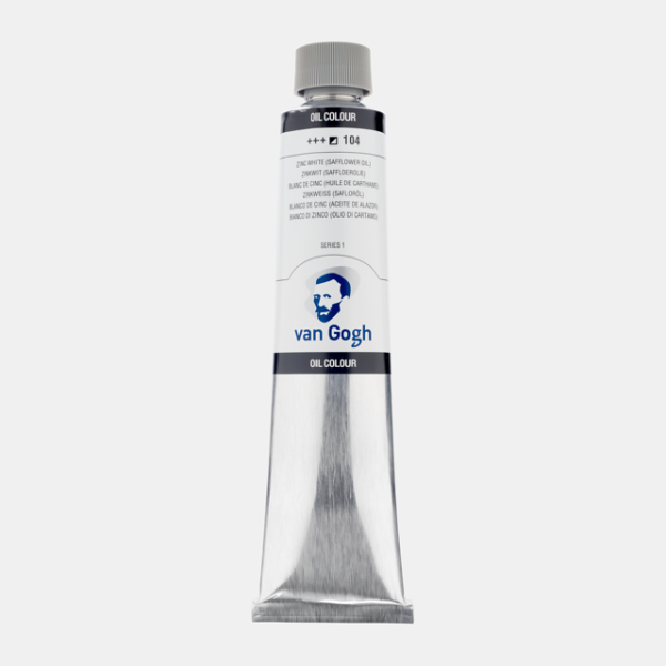 ΛΑΔΙΑ VAN GOGH S1 200ml No.104 Zinc White (Safflower Oil)