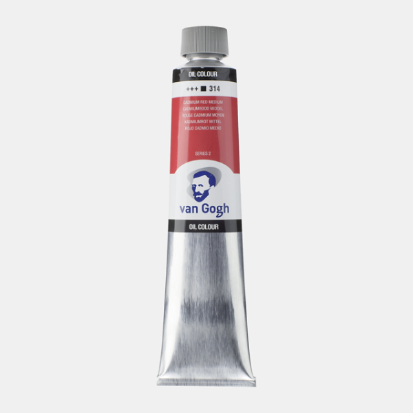 ΛΑΔΙΑ VAN GOGH S2 200ml No.314 Cadmium Red Medium