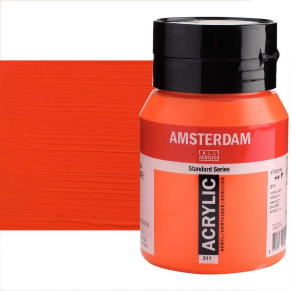 ΑΚΡΥΛΙΚΟ AMSTERDAM 500ml No.311 Vermilion