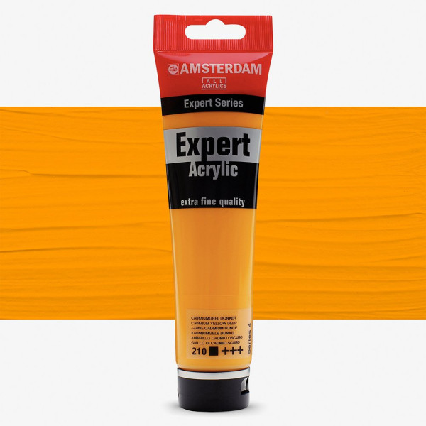 ΑΚΡΥΛΙΚΟ AMSTERDAM S4 150ml EXPERT Νο.210 Cadmium Yellow Deep