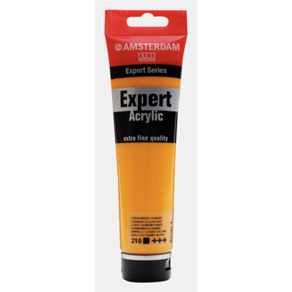 ΑΚΡΥΛΙΚΟ AMSTERDAM S4 150ml EXPERT Νο.210 Cadmium Yellow Deep