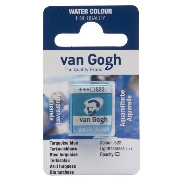 ΠΑΣΤΙΛΙΕΣ VAN GOGH 522 S1 Turquoise Blue