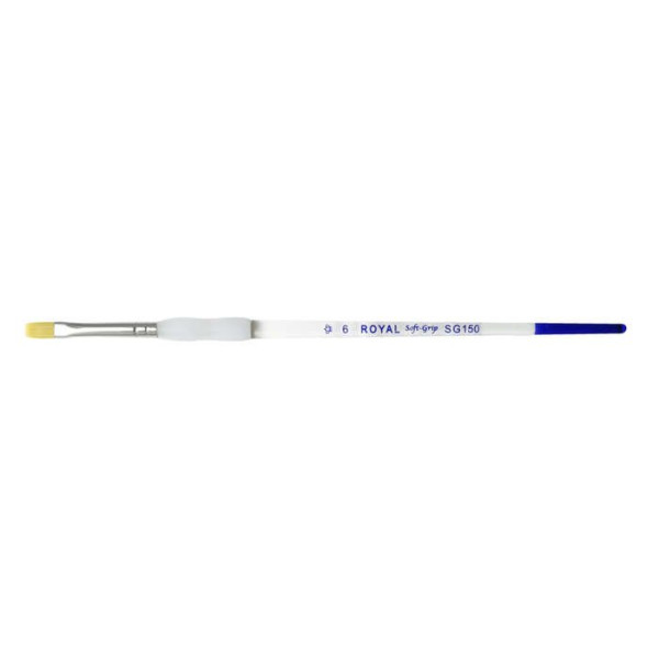 ΠΙΝΕΛΟ ΠΛΑΚΕ Νο 6 SOFT GRIP ΑΚΡΥΛΙΚΟ-ΛΑΔΙ-ΑΚΟΥΑΡΕΛΑ SG150