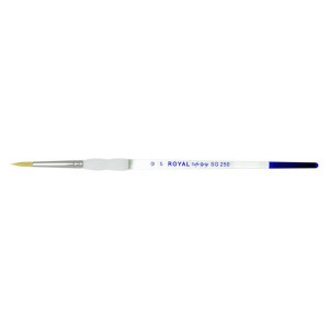 ΠΙΝΕΛΟ ΣΤΡΟΓΓΥΛΟ Νο 5 SOFTGRIP ΑΚΡΥΛΙΚΟ-ΛΑΔΙ-ΑΚΟΥΑΡΕΛΑ SG250-5