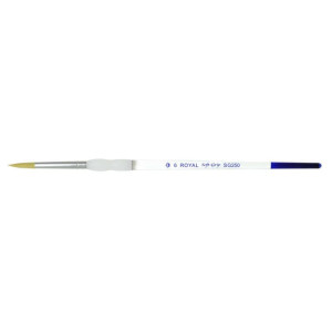 ΠΙΝΕΛΟ ΣΤΡΟΓΓΥΛΟ Νο 6 SOFTGRIP ΑΚΡΥΛΙΚΟ-ΛΑΔΙ-ΑΚΟΥΑΡΕΛΑ SG250-6
