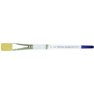 ΠΙΝΕΛΟ ΠΛΑΚΕ Νο 3/4" SOFTGRIP ΑΚΡΥΛΙΚΟ-ΛΑΔΙ-ΑΚΟΥΑΡΕΛΑ SG711-3/4"