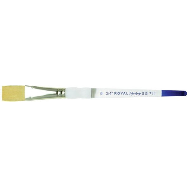ΠΙΝΕΛΟ ΠΛΑΚΕ Νο 3/4" SOFTGRIP ΑΚΡΥΛΙΚΟ-ΛΑΔΙ-ΑΚΟΥΑΡΕΛΑ SG711-3/4"