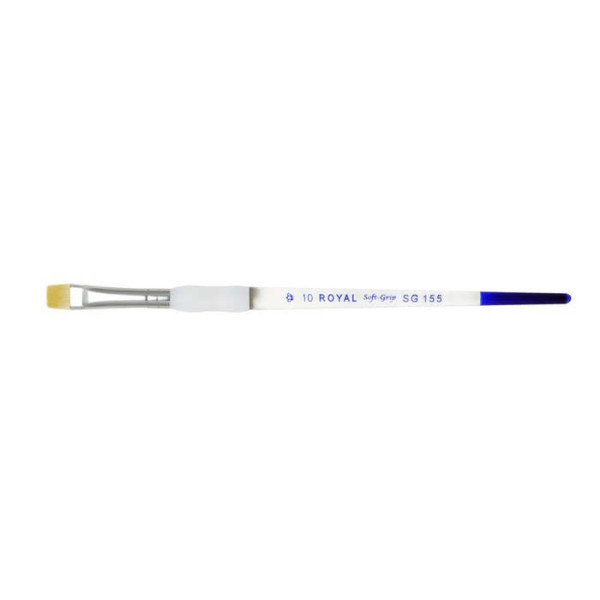 ΠΙΝΕΛΟ ΚΟΝΤΟ Νο 10 SOFTGRIP ΑΚΡΥΛΙΚΟ-ΛΑΔΙ-ΑΚΟΥΑΡΕΛΑ SG155-10