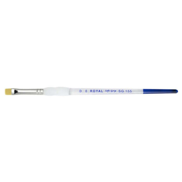 ΠΙΝΕΛΟ ΚΟΝΤΟ Νο 8 SOFTGRIP ΑΚΡΥΛΙΚΟ-ΛΑΔΙ-ΑΚΟΥΑΡΕΛΑ SG155-8