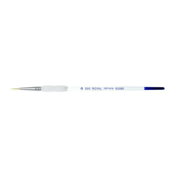 ΠΙΝΕΛΟ Νο 20/0 SOFTGRIP ΑΚΡΥΛΙΚΟ-ΛΑΔΙ-ΑΚΟΥΑΡΕΛΑ SG585-20/0
