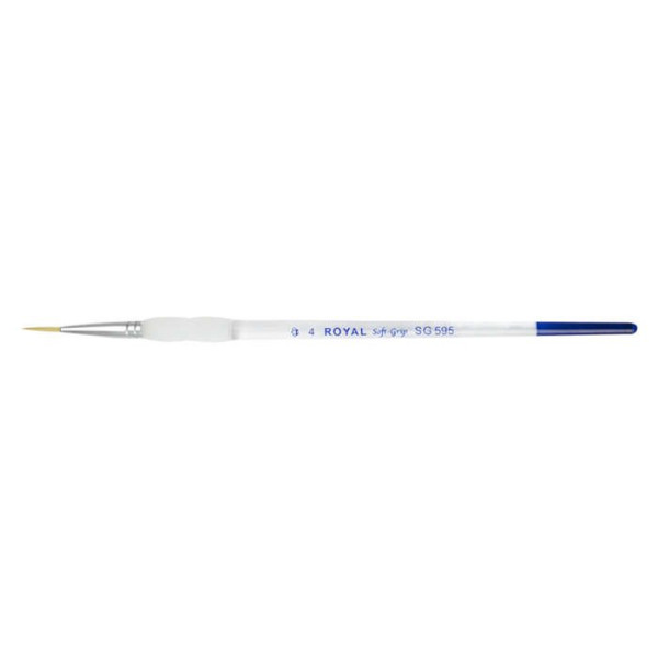 ΠΙΝΕΛΟ Νο 4 SOFTGRIP ΑΚΡΥΛΙΚΟ-ΛΑΔΙ-ΑΚΟΥΑΡΕΛΑ SG595-4