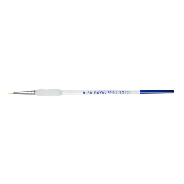 ΠΙΝΕΛΟ Νο 5/0 SOFTGRIP ΑΚΡΥΛΙΚΟ-ΛΑΔΙ-ΑΚΟΥΑΡΕΛΑ SG595-5/0