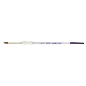 ΠΙΝΕΛΟ ΣΤΡΟΓΓΥΛΟ Νο 5 SOFTGRIP ΑΚΡΥΛΙΚΟ-ΛΑΔΙ-ΑΚΟΥΑΡΕΛΑ SG75R-5