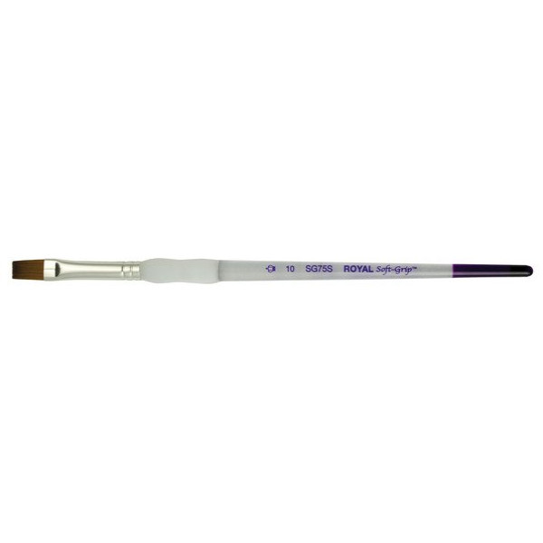 ΠΙΝΕΛΟ ΠΛΑΚΕ Νο 10 SOFTGRIP ΑΚΡΥΛΙΚΟ-ΛΑΔΙ-ΑΚΟΥΑΡΕΛΑ SG75S-10