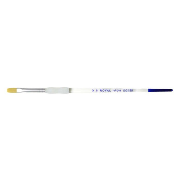 ΠΙΝΕΛΟ ΠΛΑΚΕ Νο 8 SOFT GRIP ΑΚΡΥΛΙΚΟ-ΛΑΔΙ-ΑΚΟΥΑΡΕΛΑ SG150-8