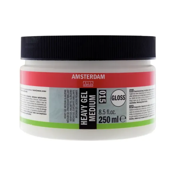 HEAVY GEL MEDIUM 015 GLOSS AMSTERDAM 500ml