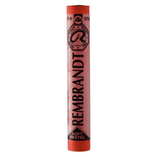 SOFT PASTEL REMBRANDT 370.7 PERMANENT RED LT