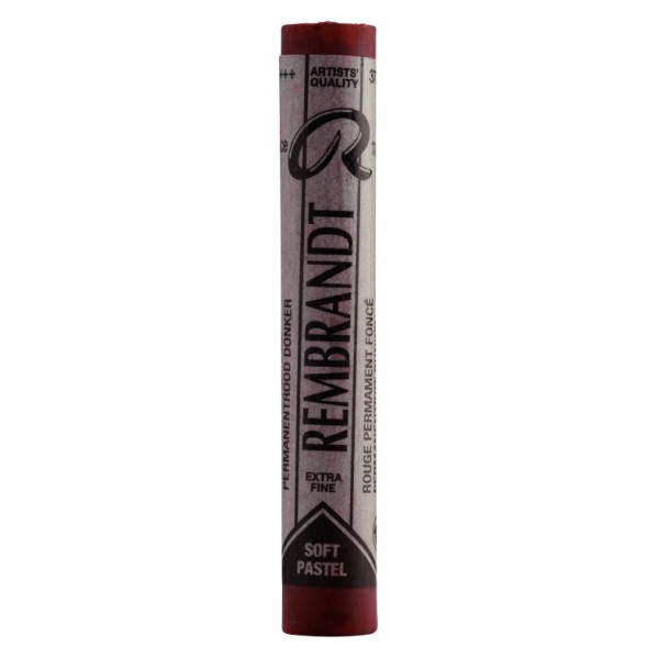 SOFT PASTEL REMBRANDT 371.3 PERMANENT RED DEEP