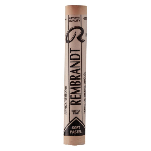 SOFT PASTEL REMBRANDT 411.1 BURNT SIENNA