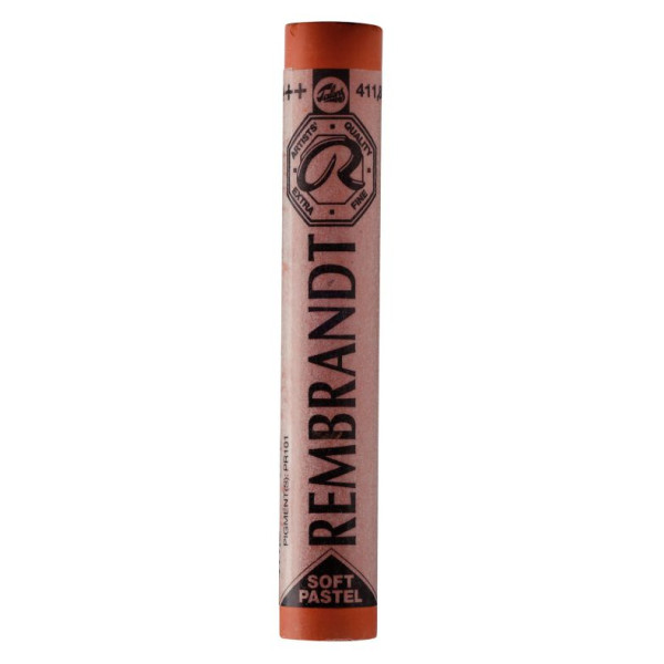 SOFT PASTEL REMBRANDT 411.8 BURNT SIENNA