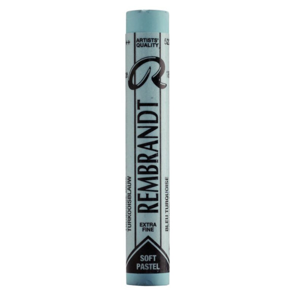 SOFT PASTEL REMBRANDT 522.1 Turquoise Blue