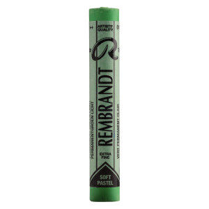 SOFT PASTEL REMBRANDT 618.5 PERMANENT GREEN LT