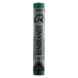 SOFT PASTEL REMBRANDT 619.5 PERMANENT GREEN LT